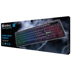 "Sandberg Gamer Keyboard Stealth NORDIC - High-Performance Gaming Keyboard 640-32"